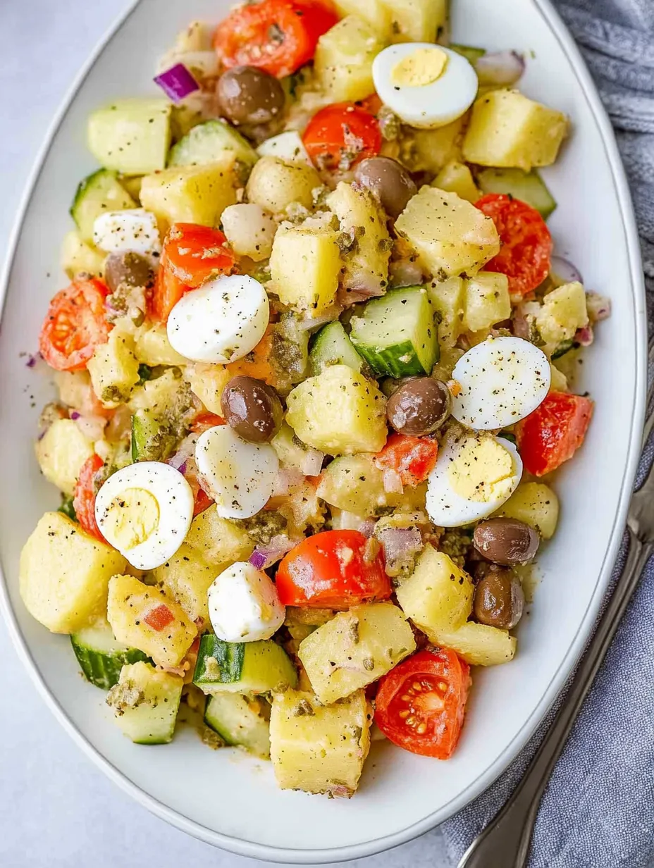 Italian Potato Salad Homemade