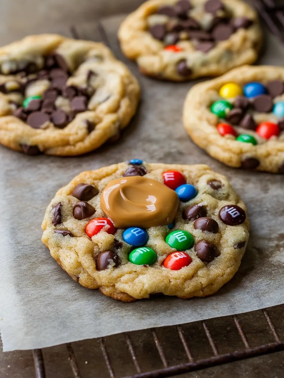 Peanut Butter M&M Cookies Recipe