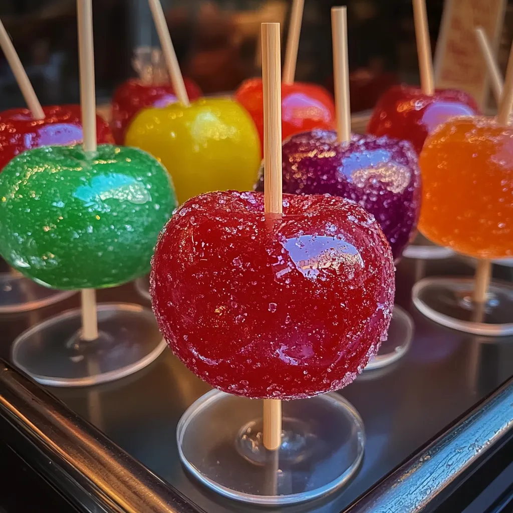 Jolly Rancher Candy Apples