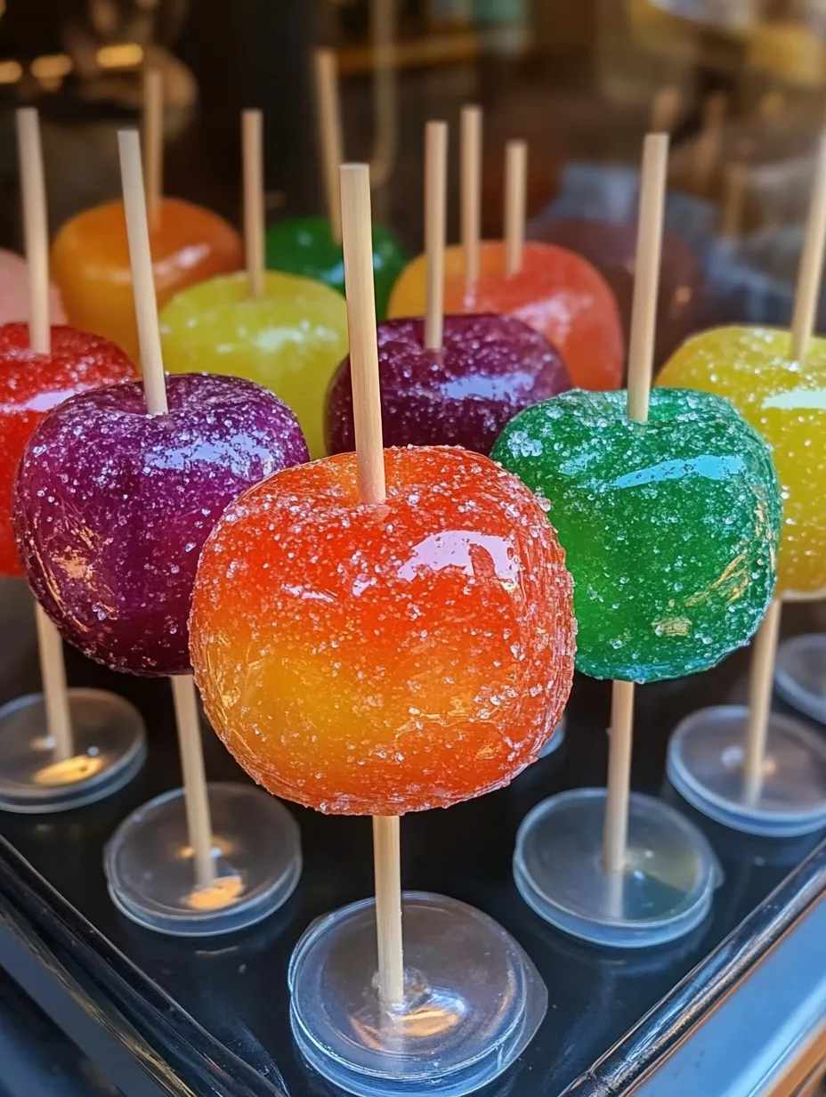 Jolly Rancher Candy Apples Homemade