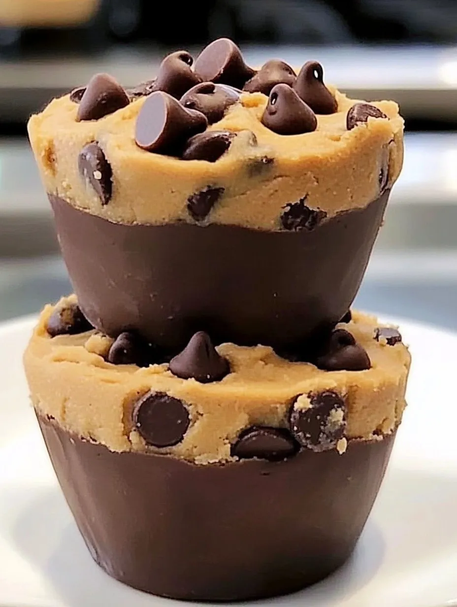 Peanut Butter Chocolate Chip Cookie Cups Recipe