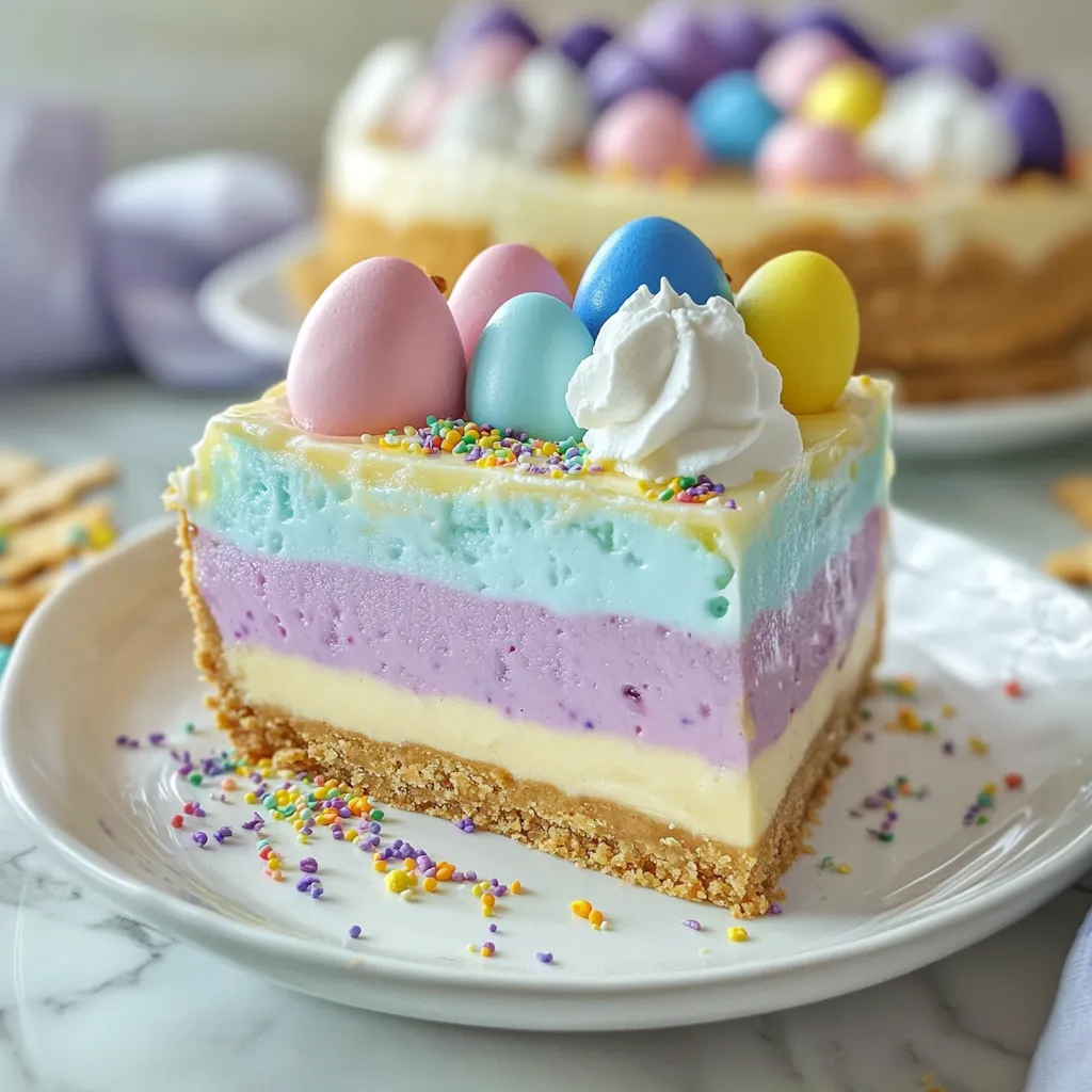 Easter Jell-O Pie