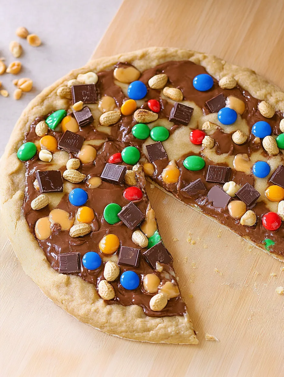 Easy Chocolate Peanut Butter Pizza