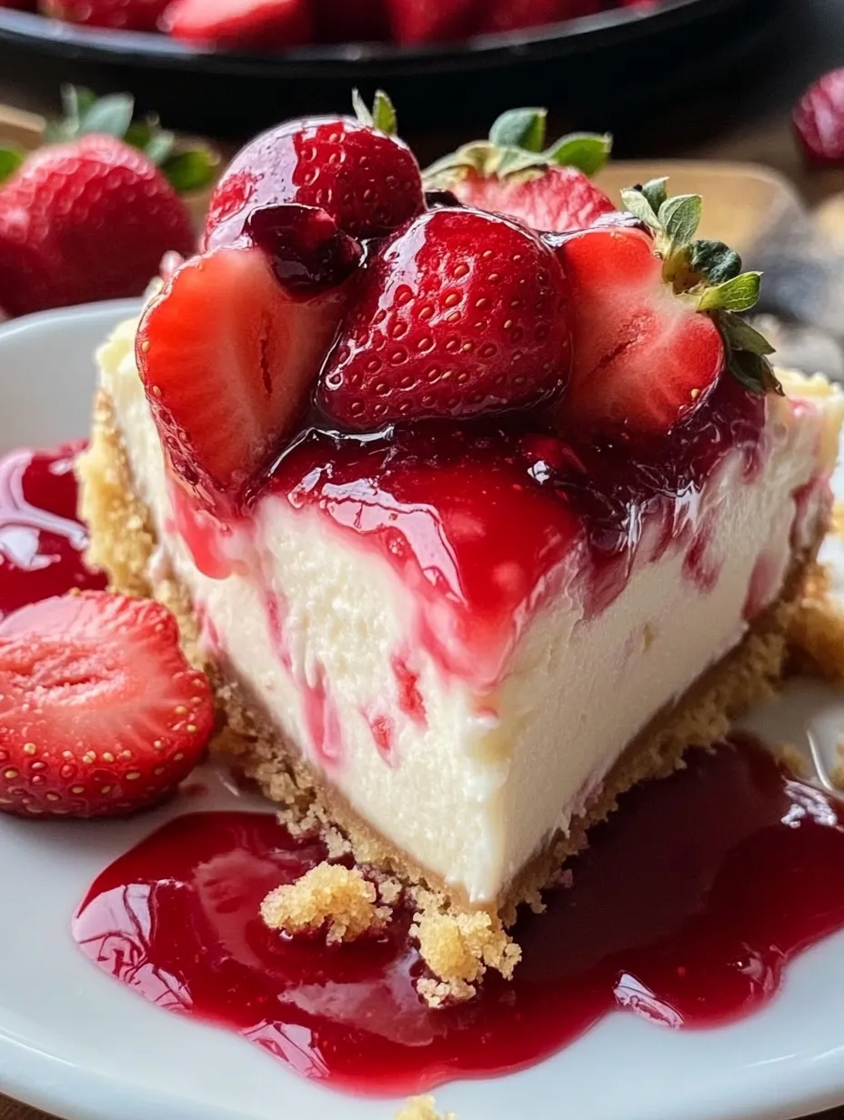 Strawberry Cheesecake Dump Cake Recipe