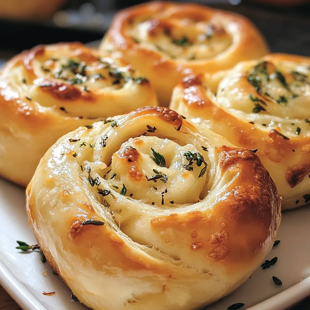 Sourdough Herb and Cheese Rolls