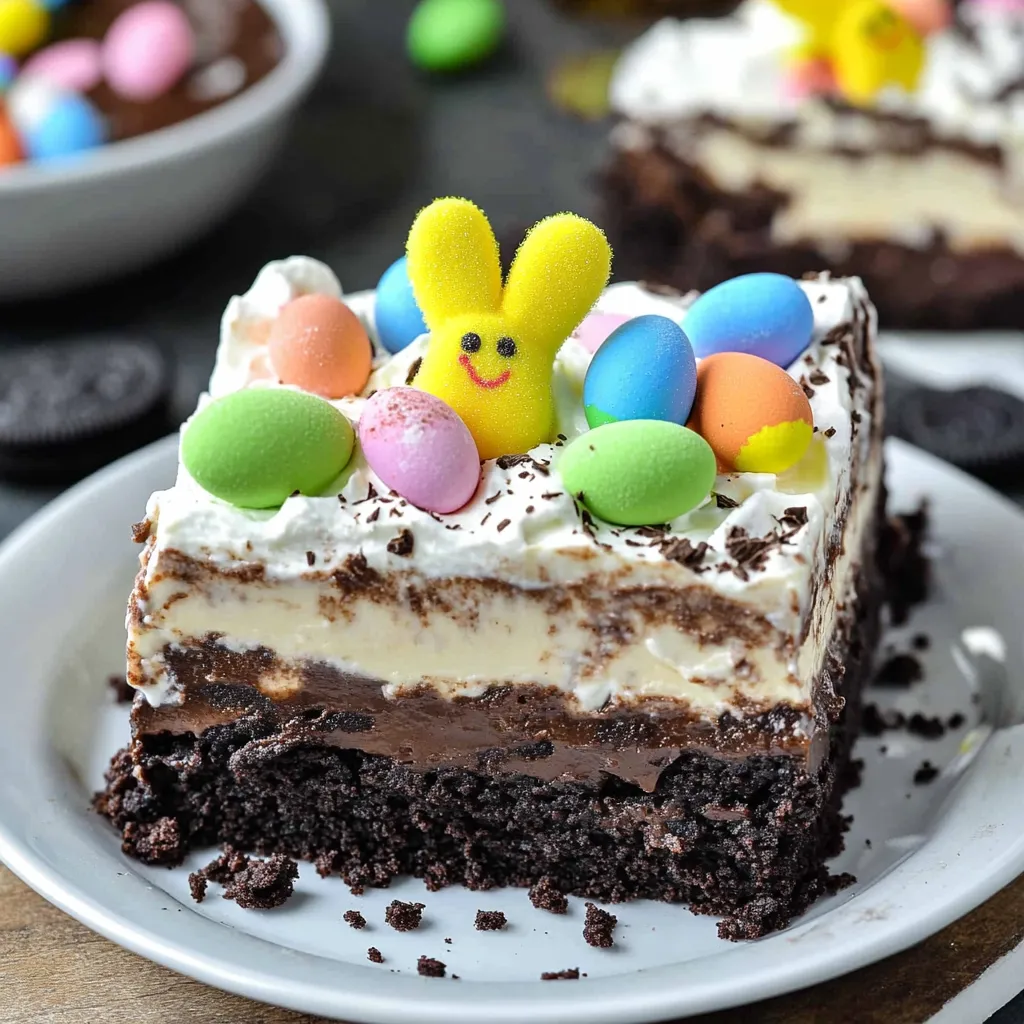 Easter Chocolate Lasagna