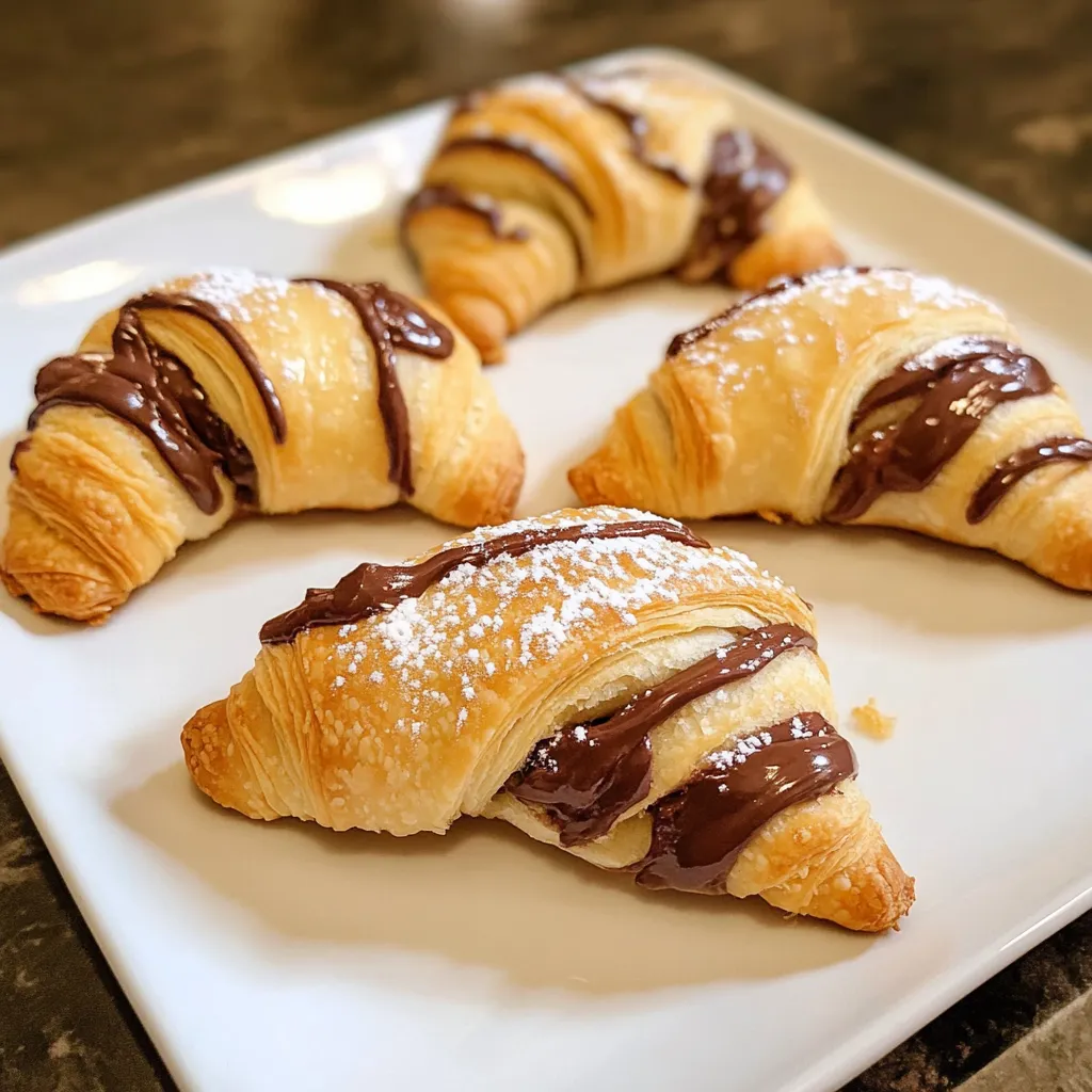 Nutella Crescent Rolls