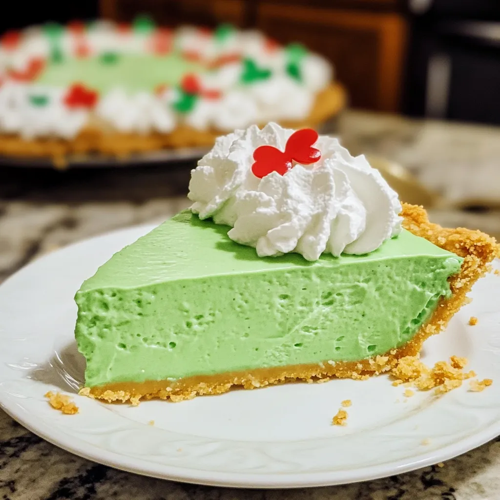 Shamrock Shake Pie