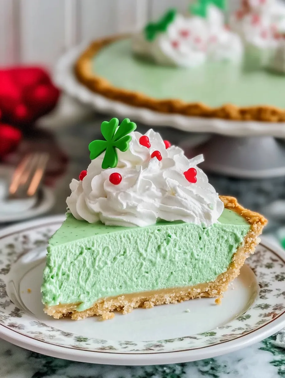 Shamrock Shake Pie Recipe