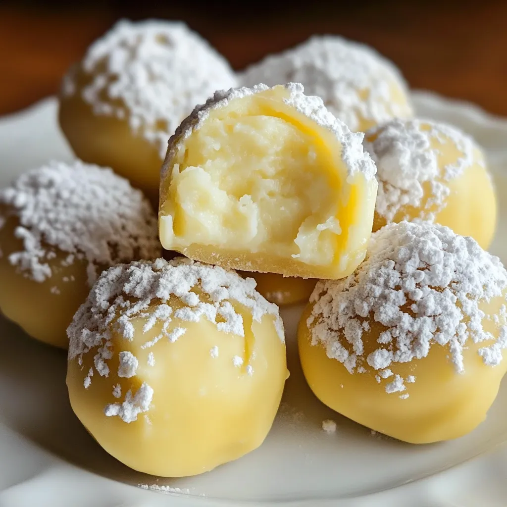 Lemon Truffles