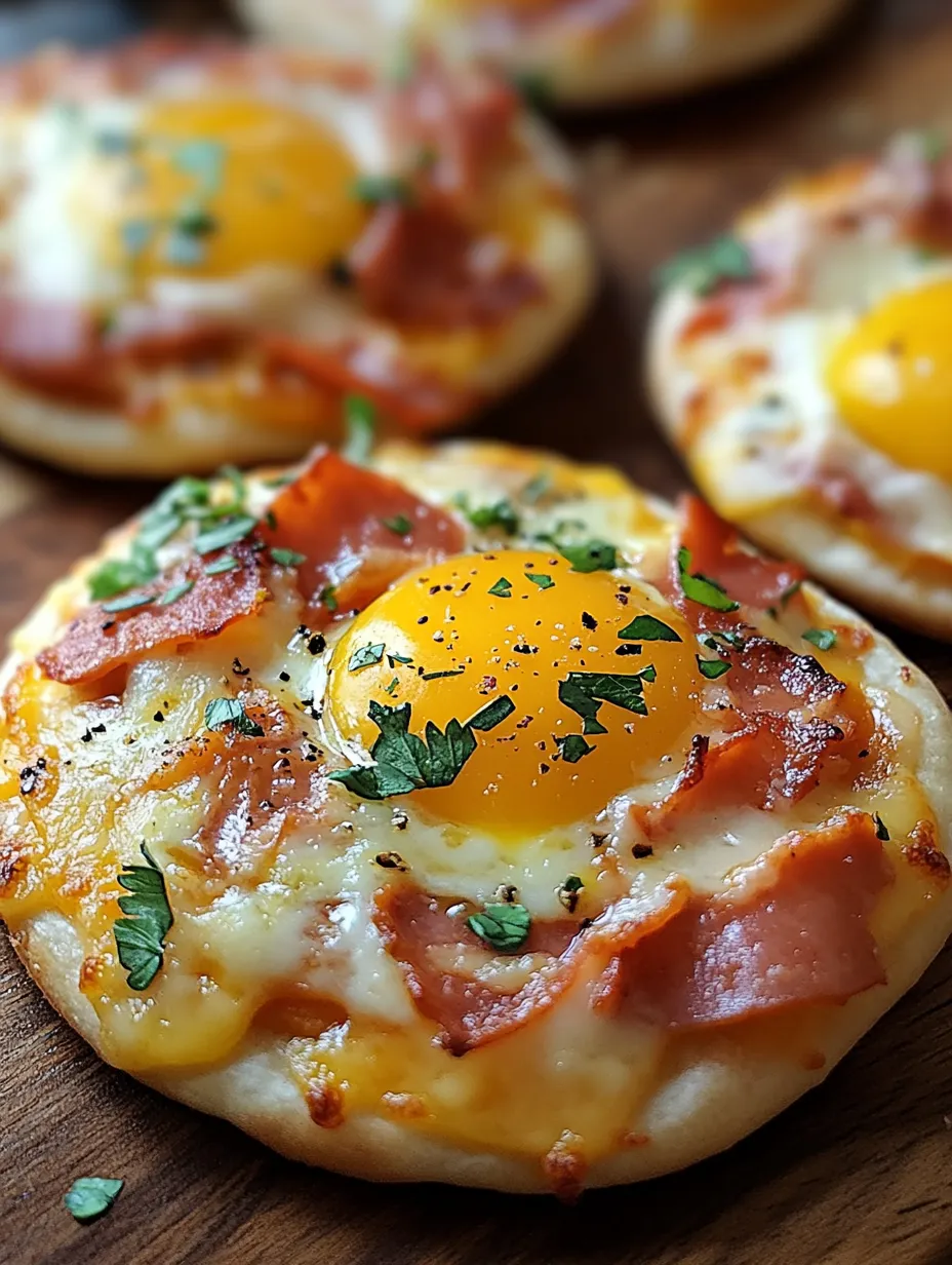 English Muffin Breakfast Pizza Recipe