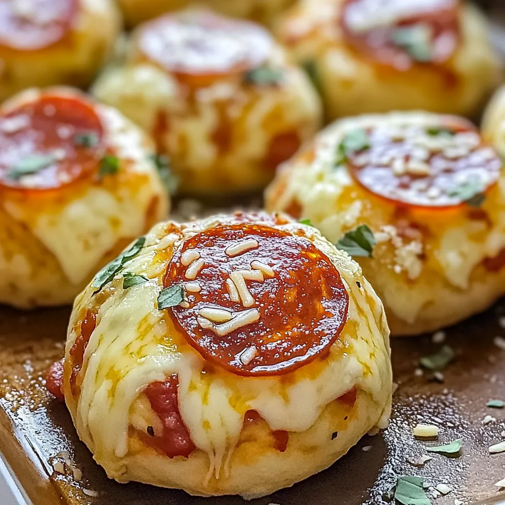 Cheesy Pepperoni Pizza Bombs Recipe