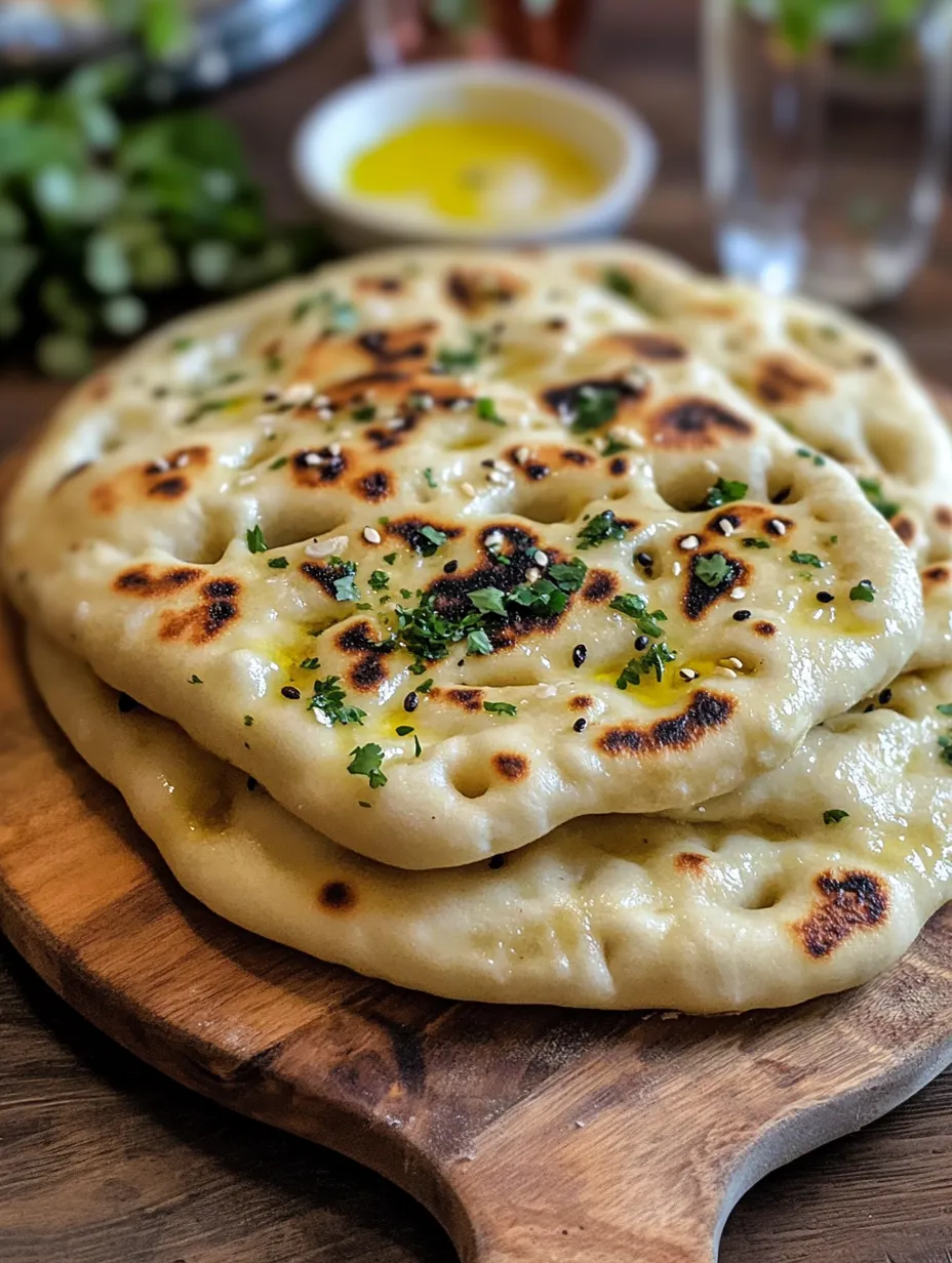 Easy Homemade Naan Bread Homemade