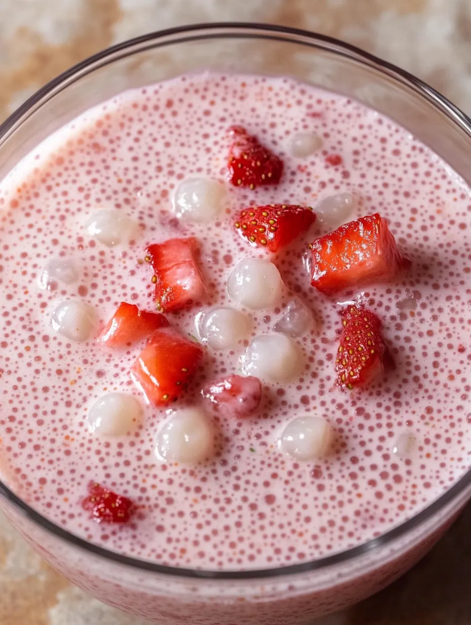 Strawberry Sago Recipe