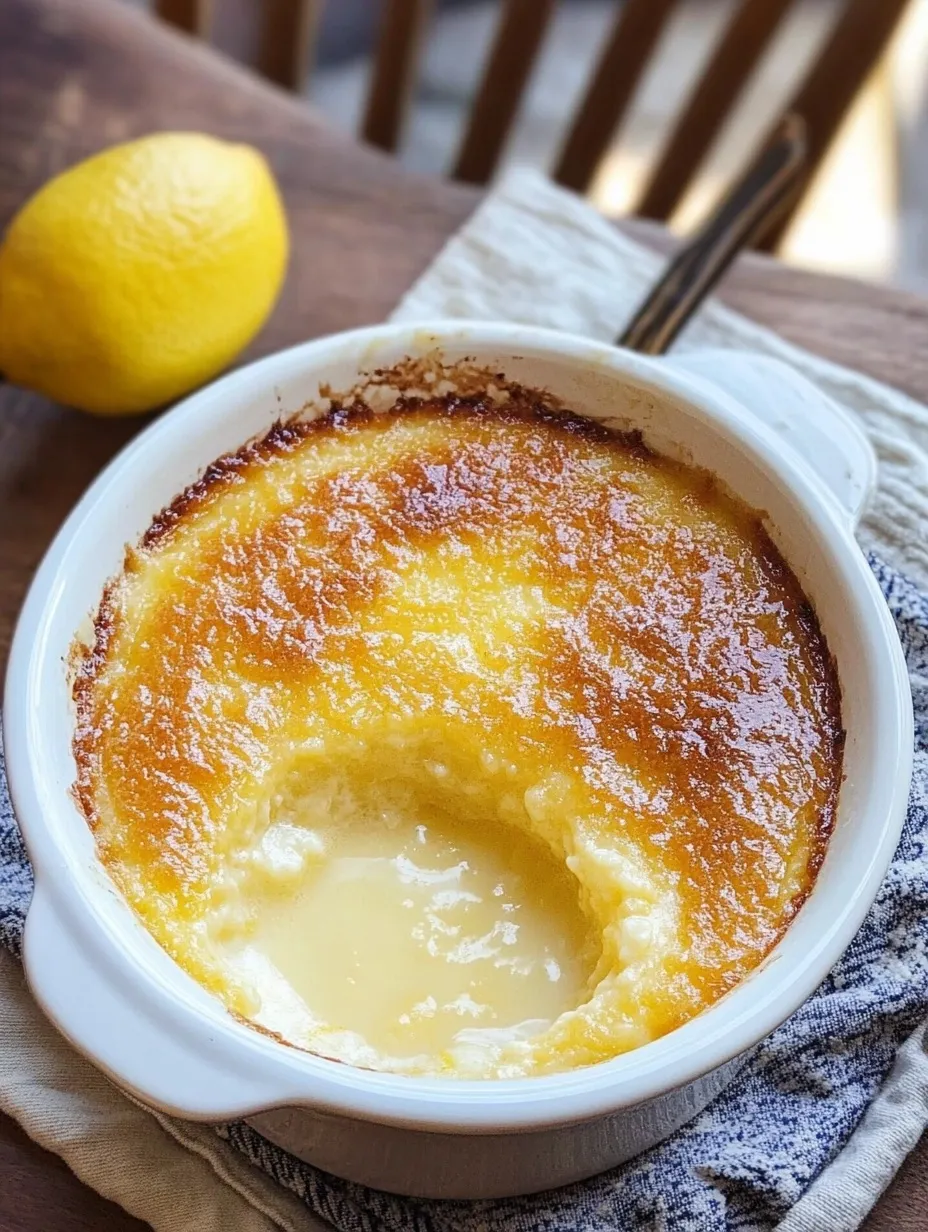 Jamie Oliver Self Saucing Lemon Pudding Homemade