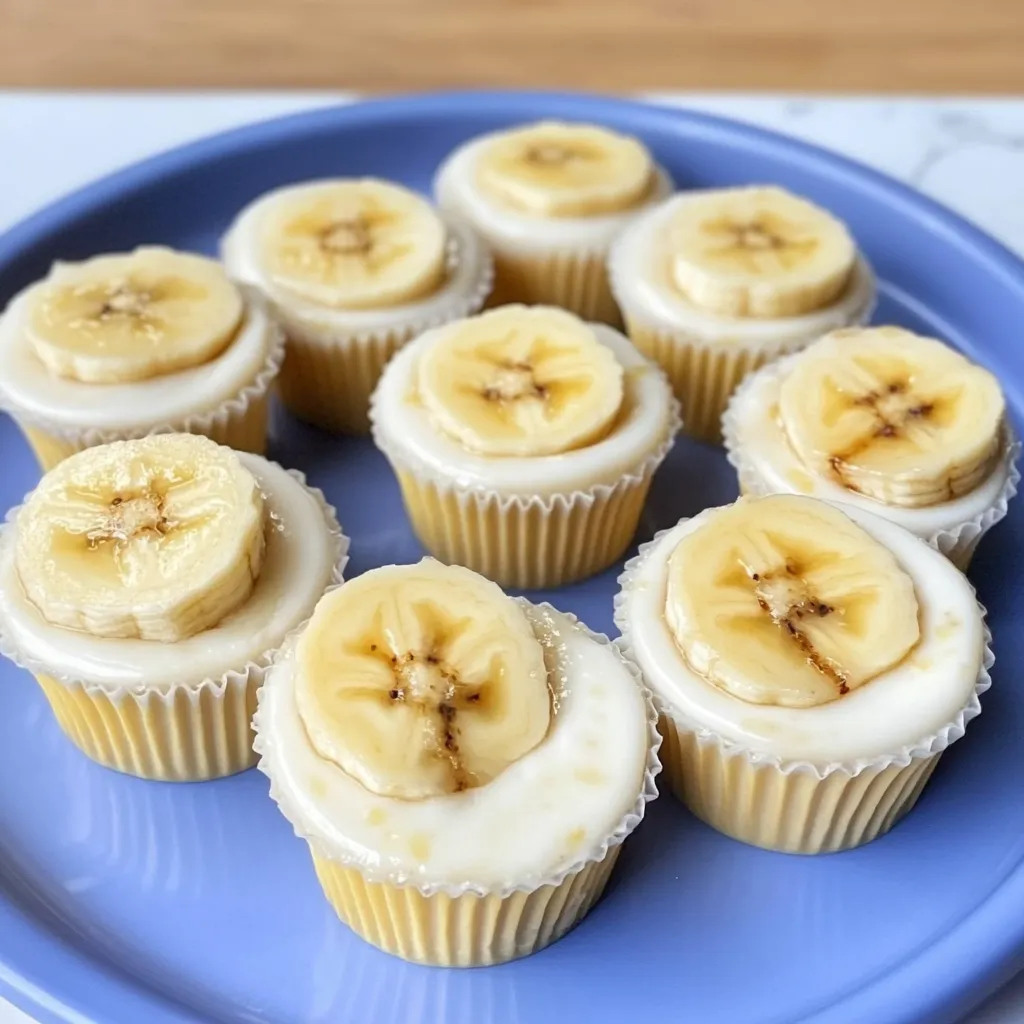 Frozen Banana Yogurt Bites