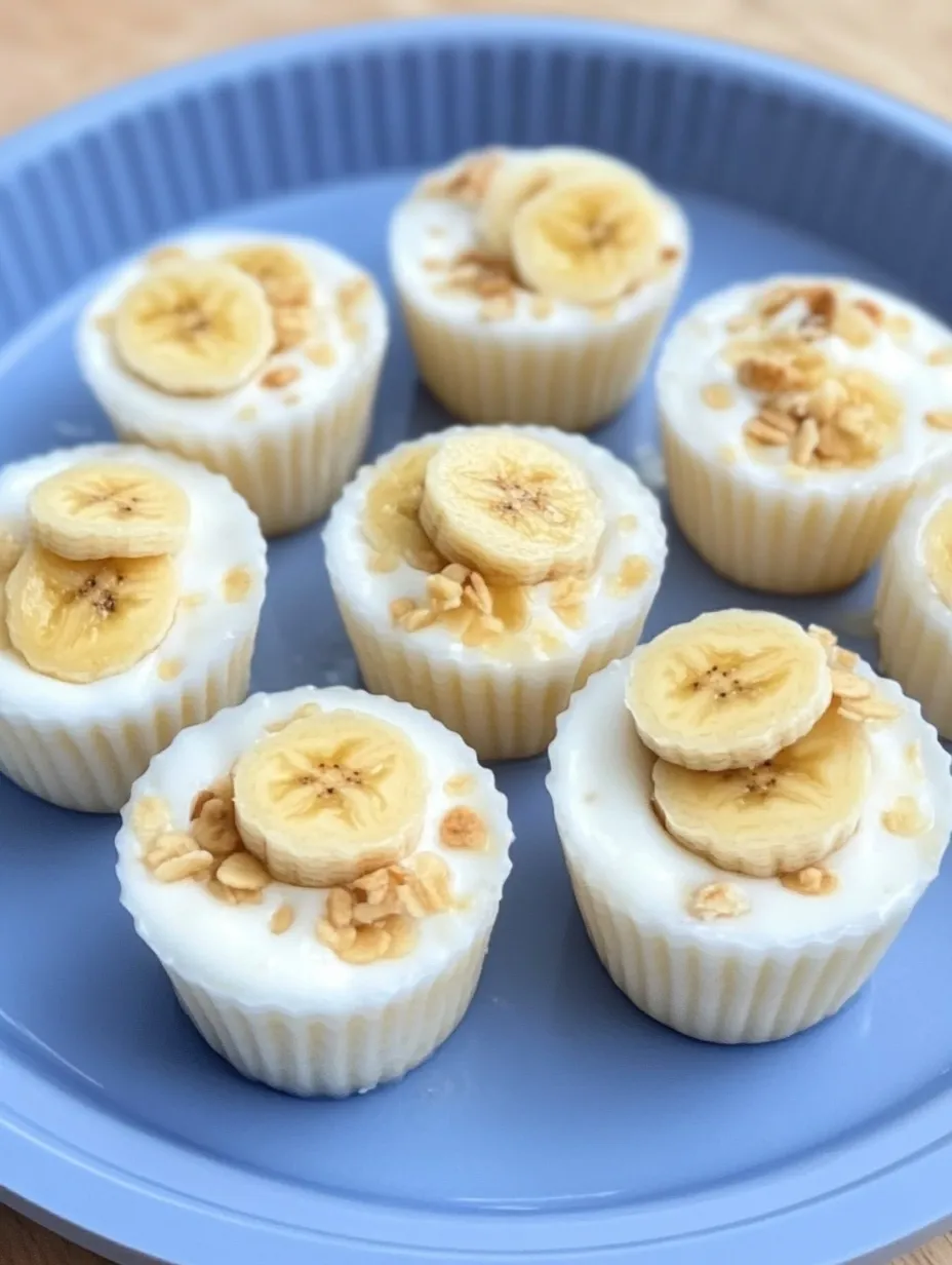 Frozen Banana Yogurt Bites Homemade