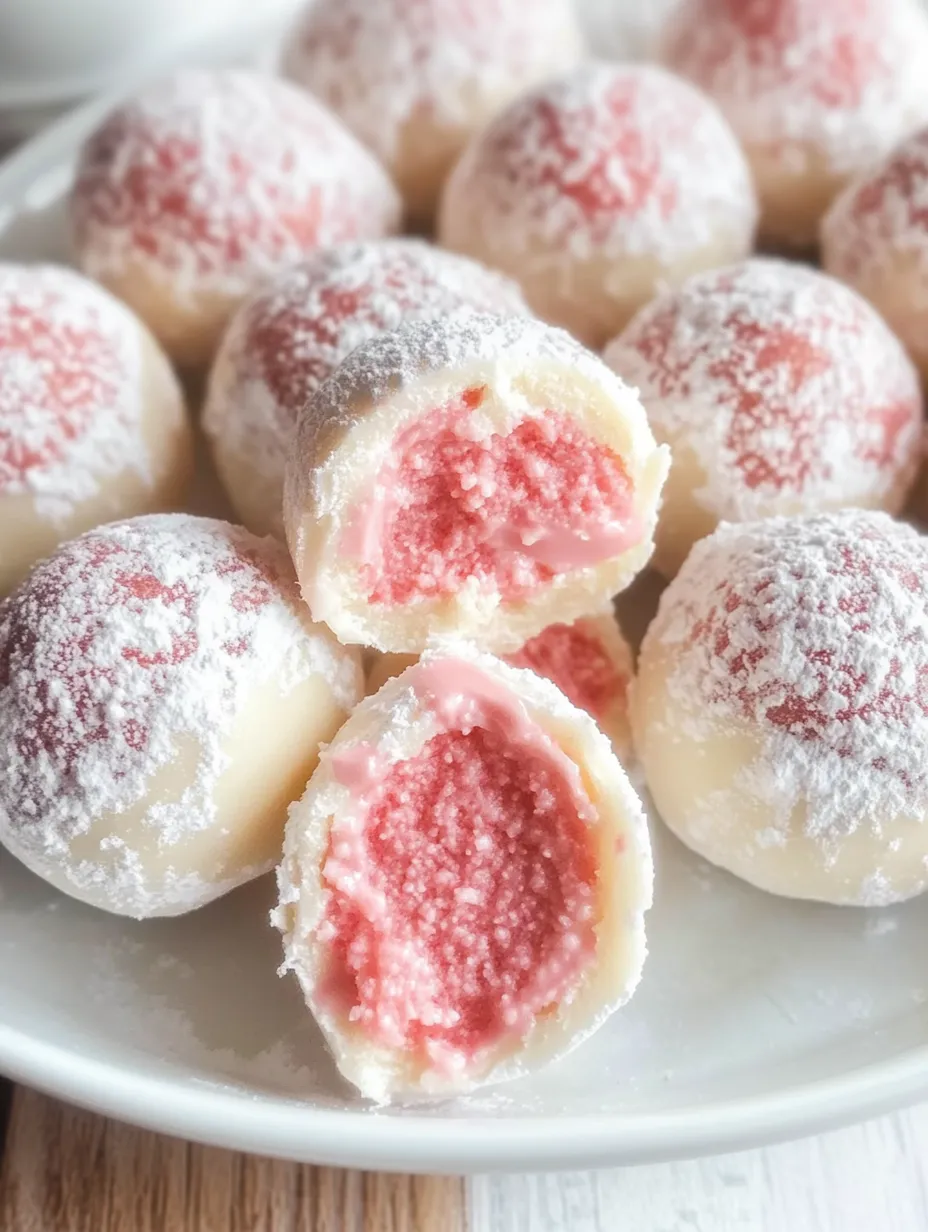 Easy Strawberry Truffles