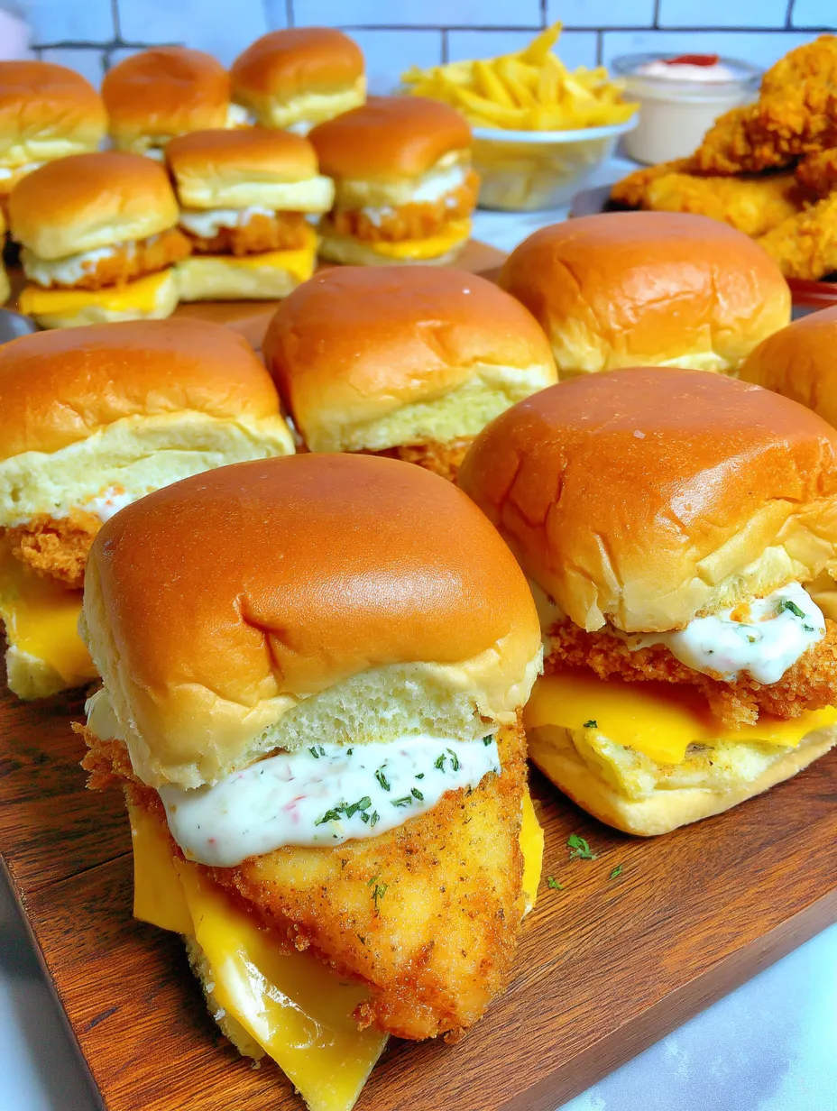 Filet-O-Fish Sliders