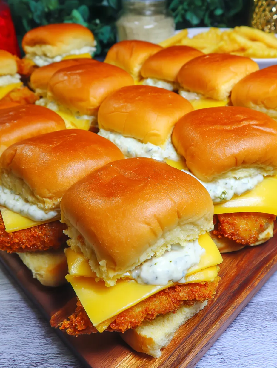 Filet-O-Fish Sliders