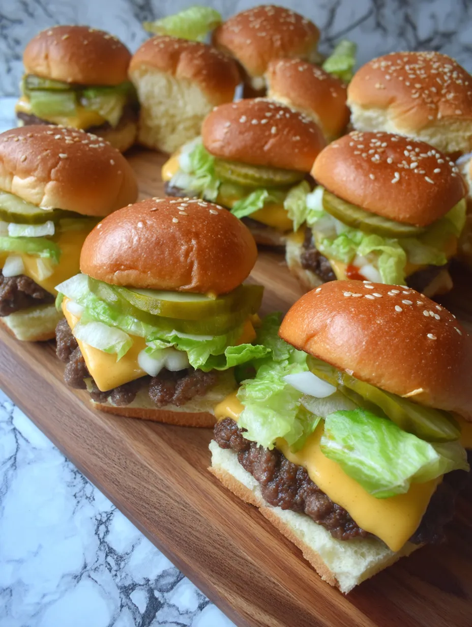 Big Mac Sliders