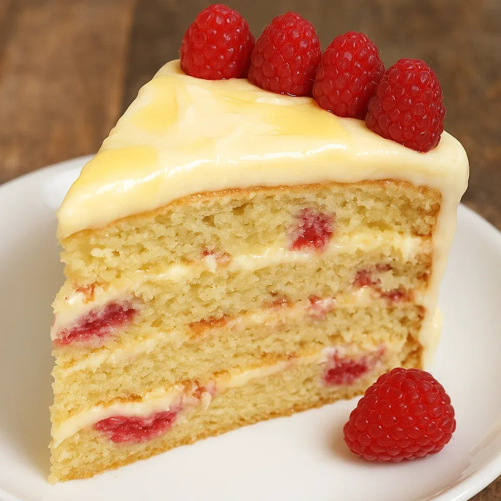 Raspberry Lemon Cake