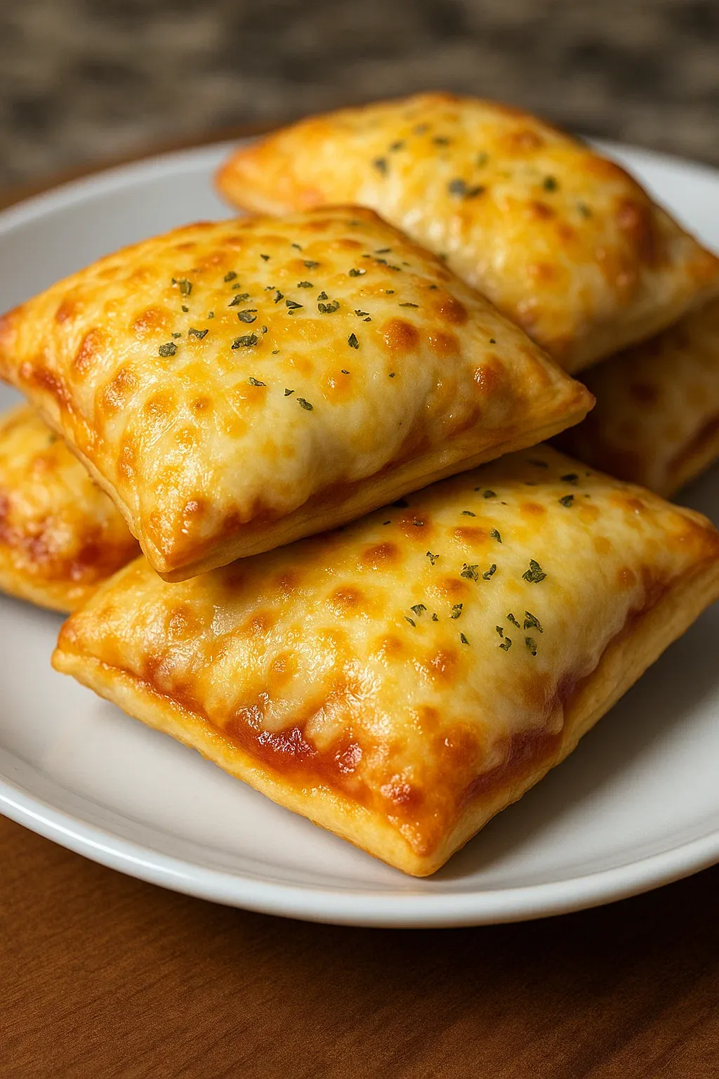 Homemade Easy Cheesy Pizza Pockets