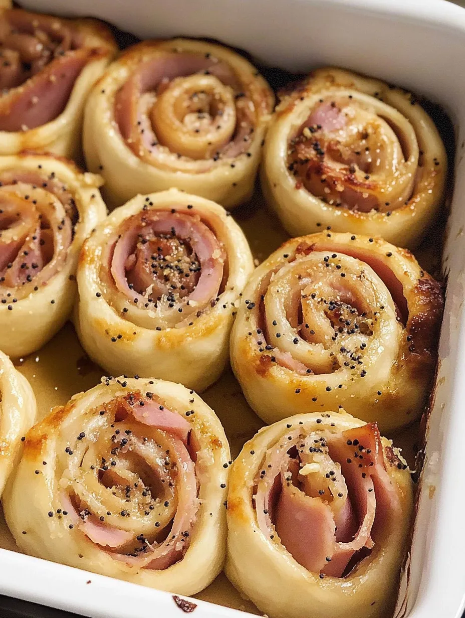 Ham and Cheese Pinwheels