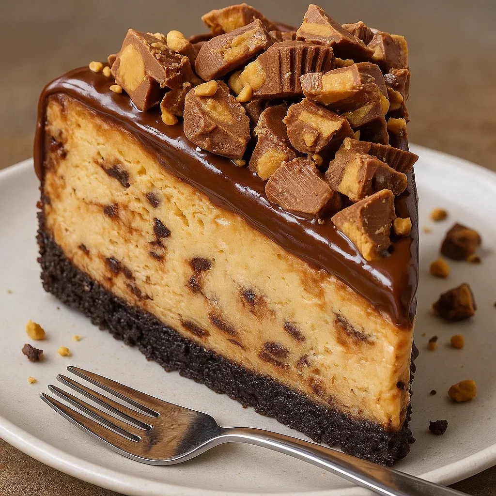 Chocolate Peanut Butter Cheesecake