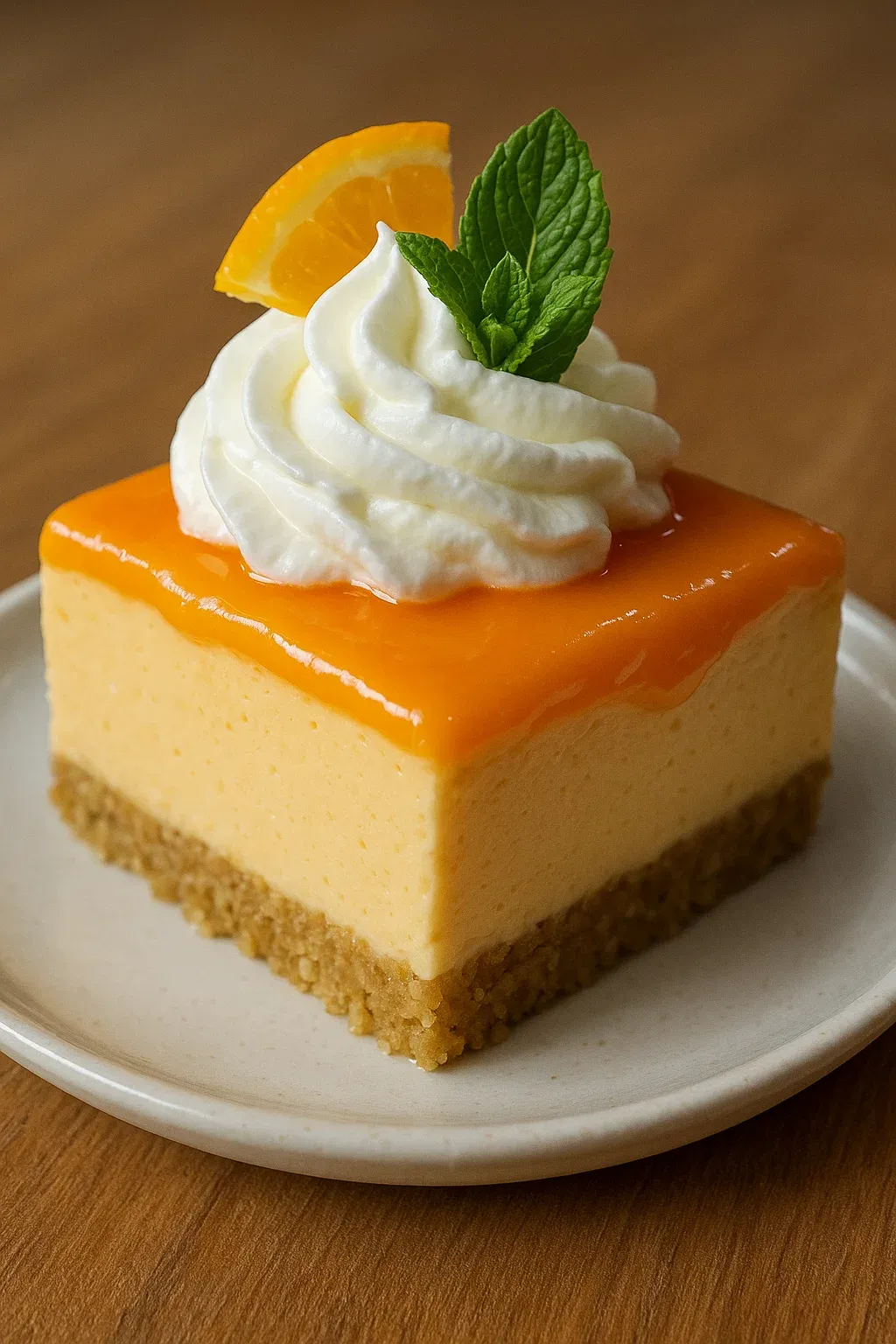 Orange Creamsicle Cheesecake Bars
