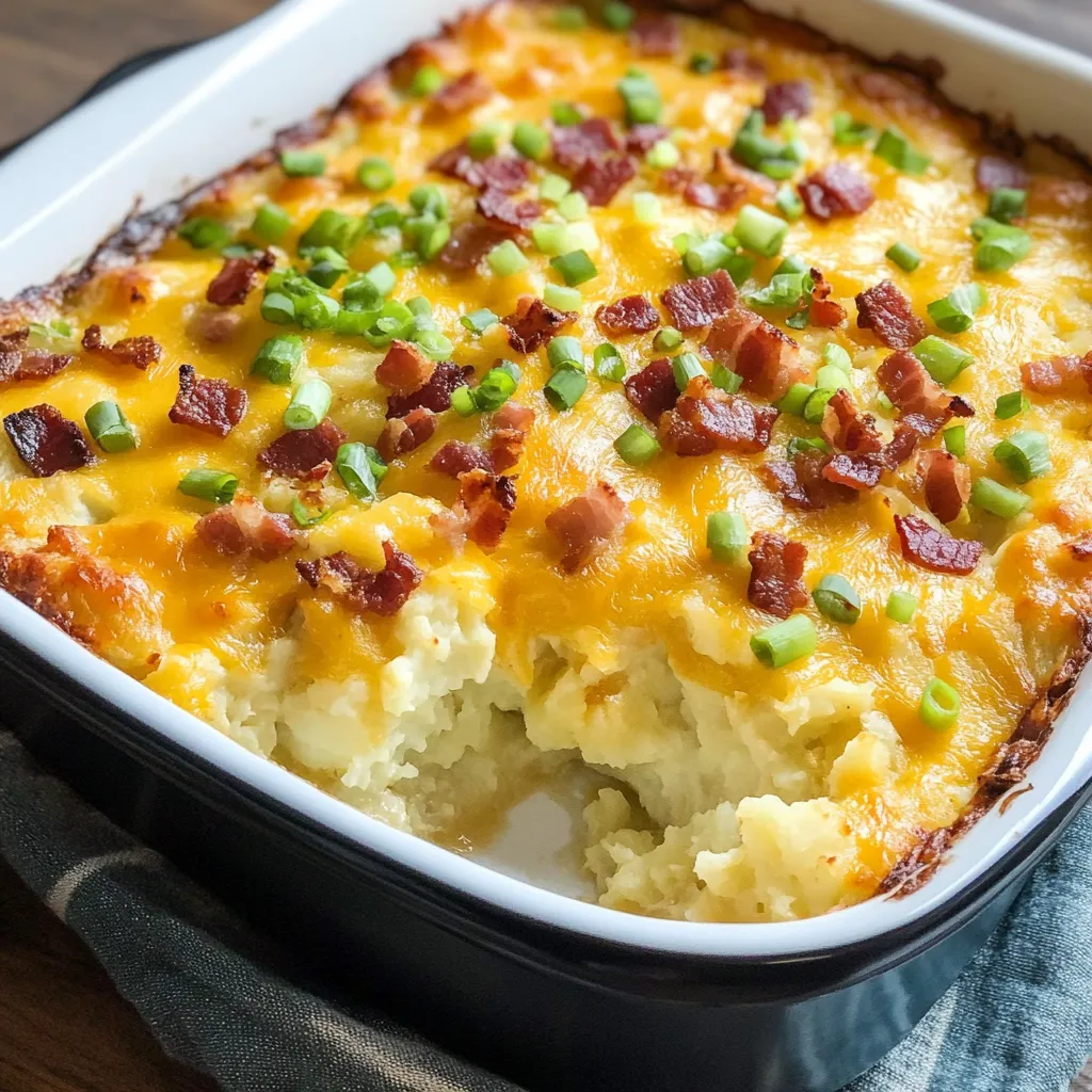 Twice Baked Potato Casserole