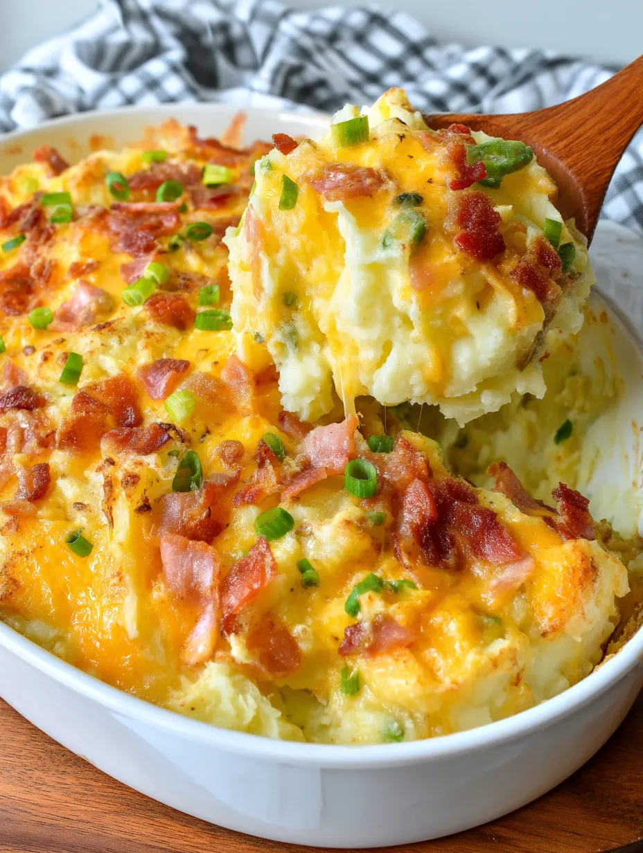 Twice Baked Potato Casserole