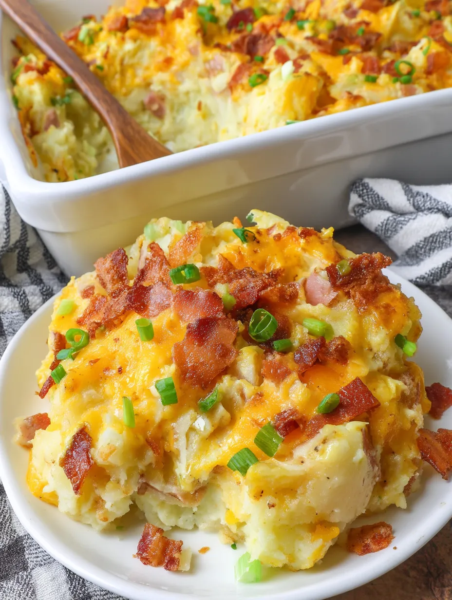 Twice Baked Potato Casserole