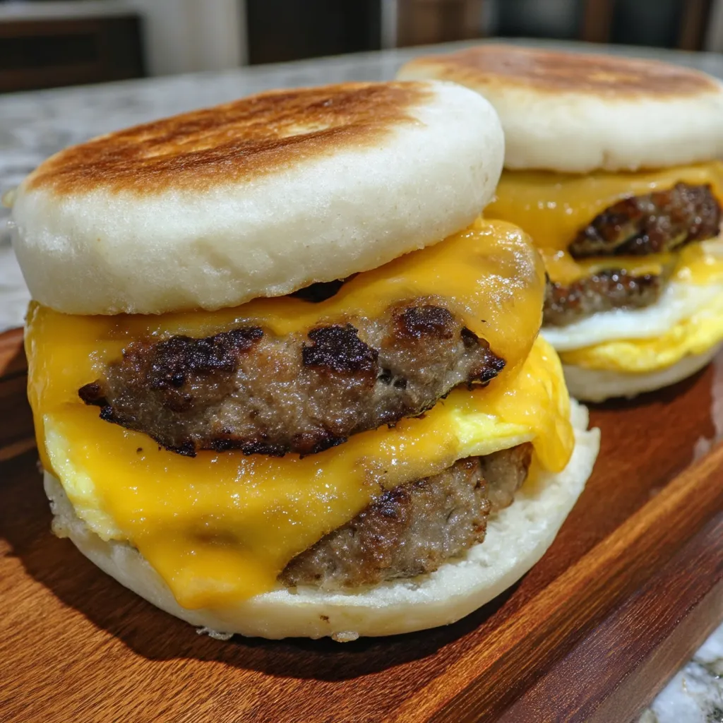 Freezer Breakfast Sandwiches