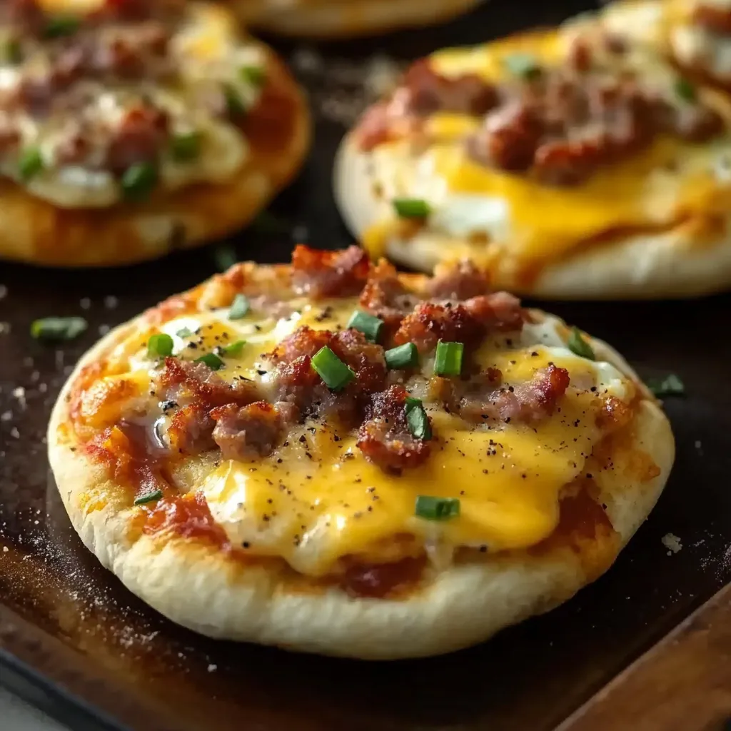 Breakfast Pizza Muffins