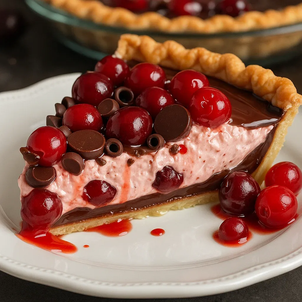 Chocolate Cherry Pie Bliss