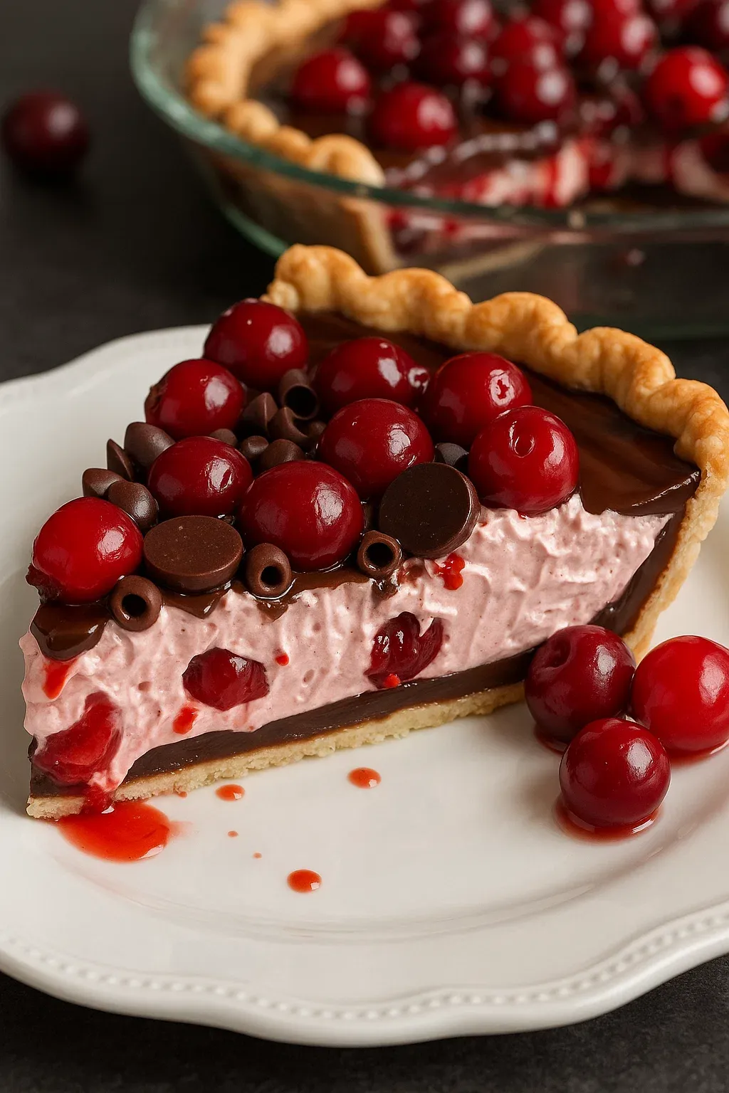 Chocolate Cherry Pie Recipe