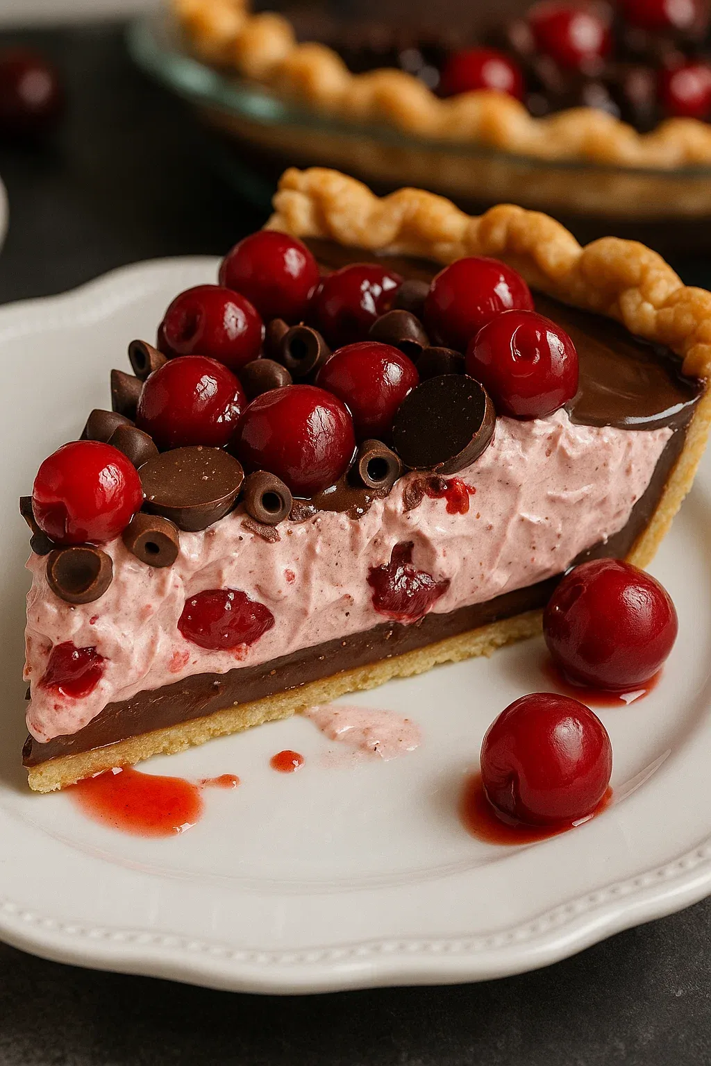 Chocolate Cherry Pie Recipe