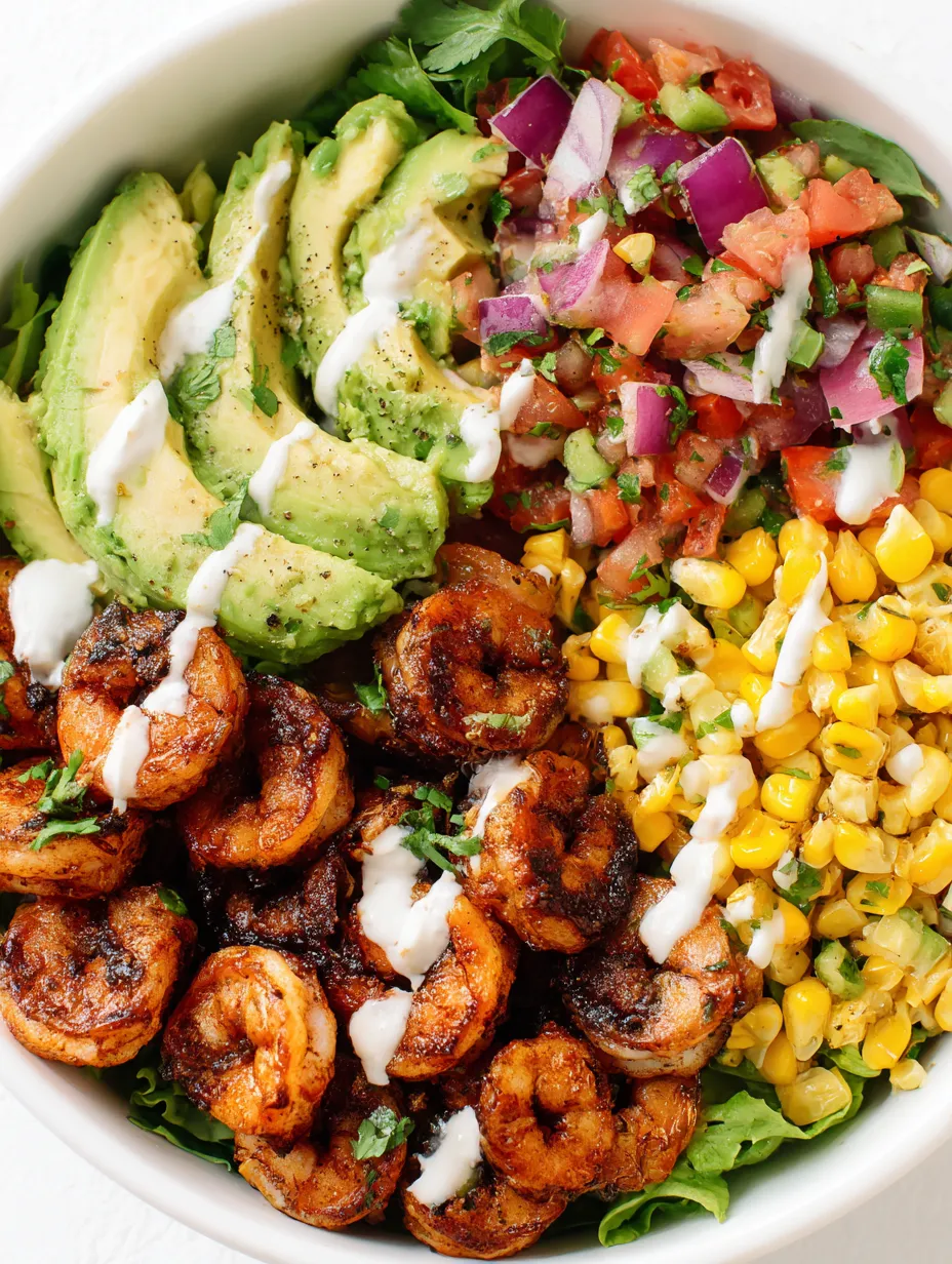 Blackened Shrimp Salad