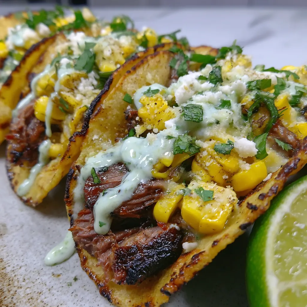Braised Brisket Tacos
