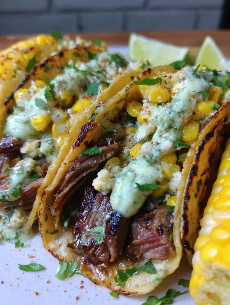 Braised Brisket Tacos