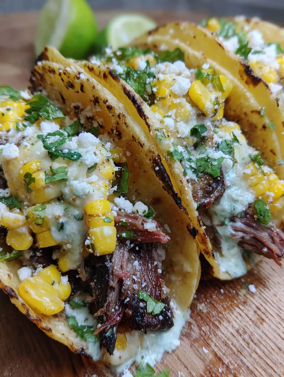 Braised Brisket Tacos