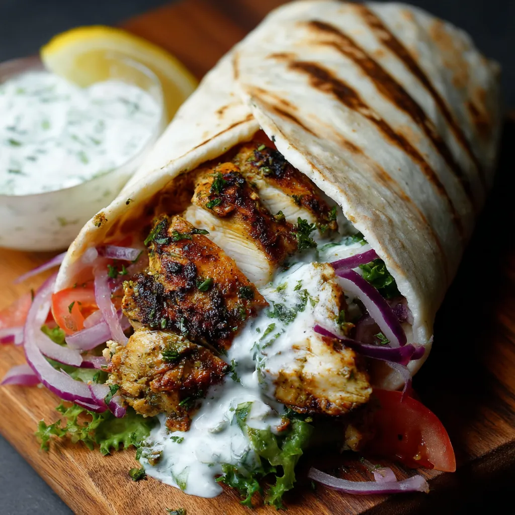 Easy Chicken Shawarma Recipe