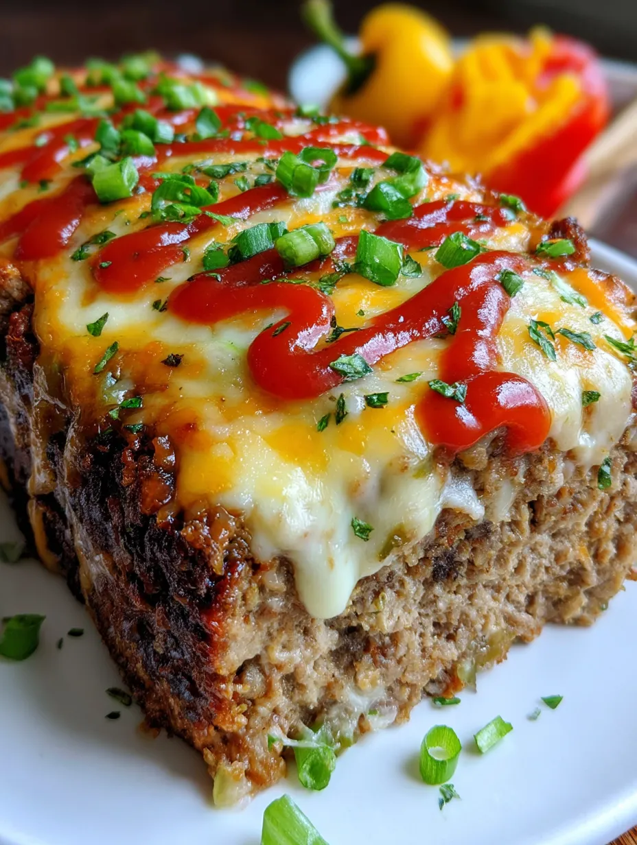 Philly Cheesesteak Meatloaf