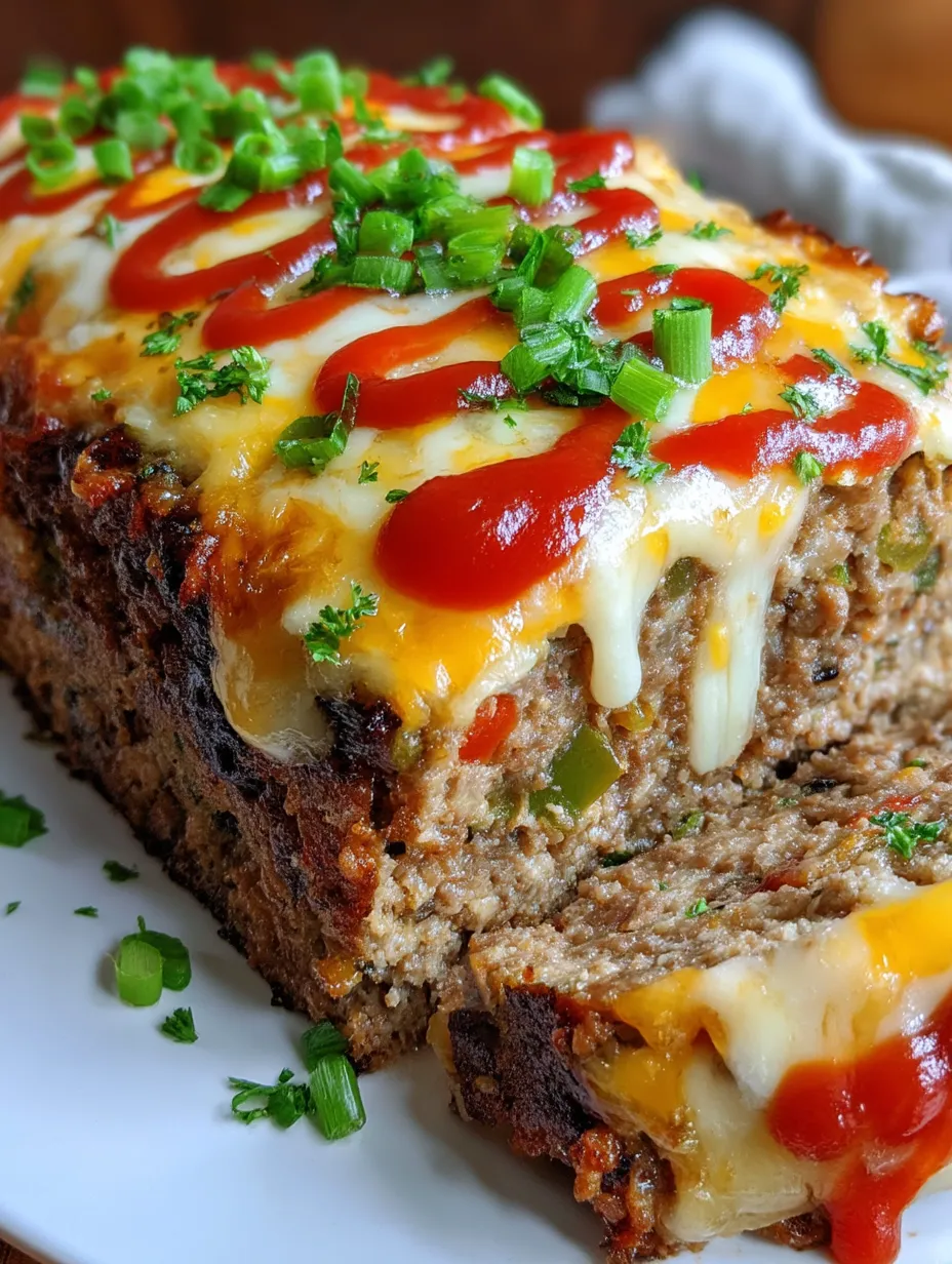 Philly Cheesesteak Meatloaf