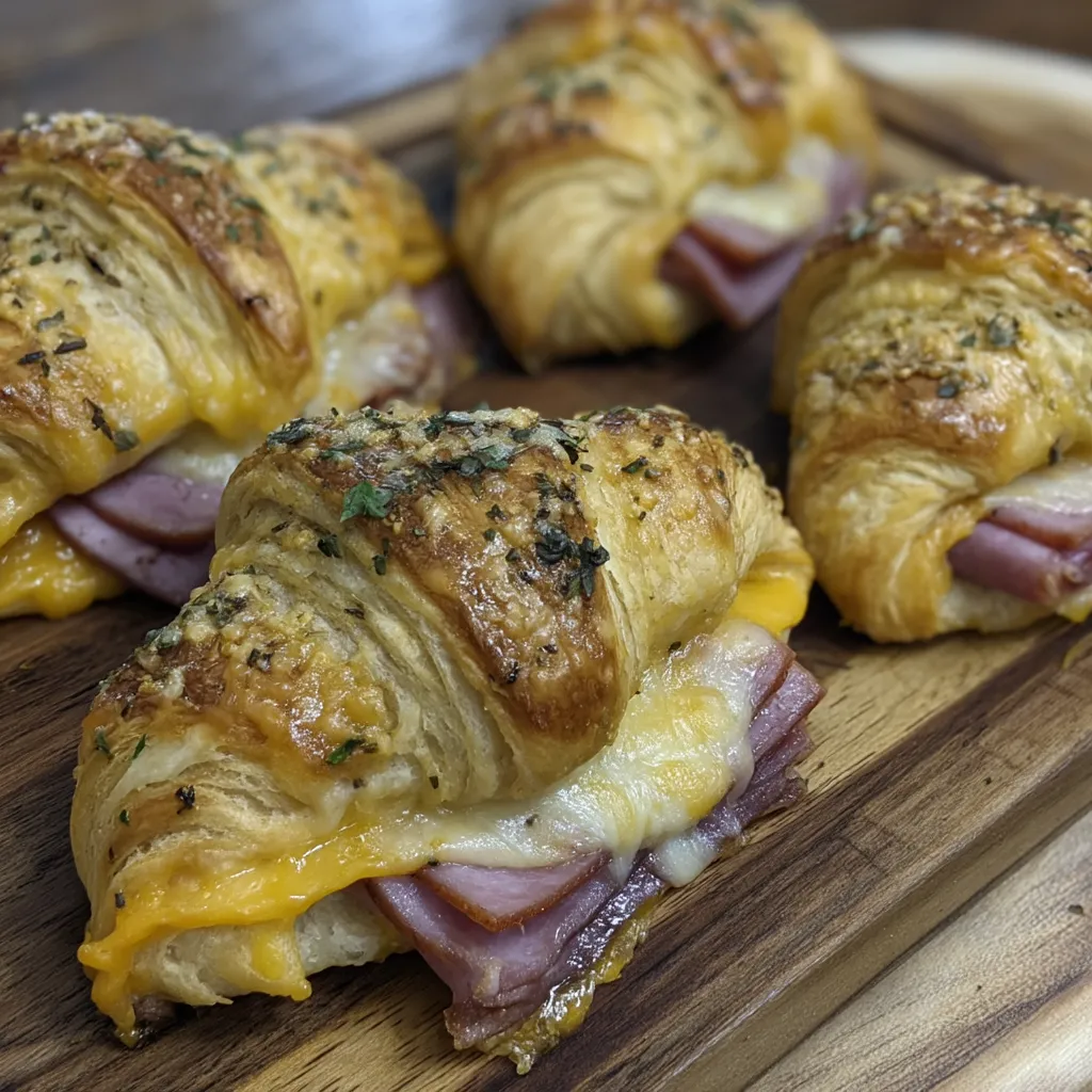 Ham And Cheese Crescent Rolls