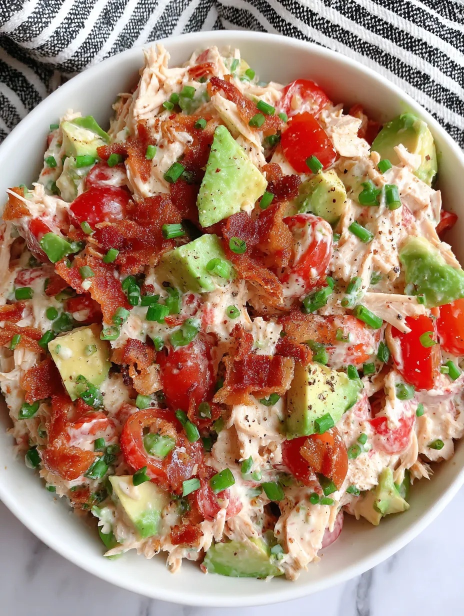 BLT Chicken Salad