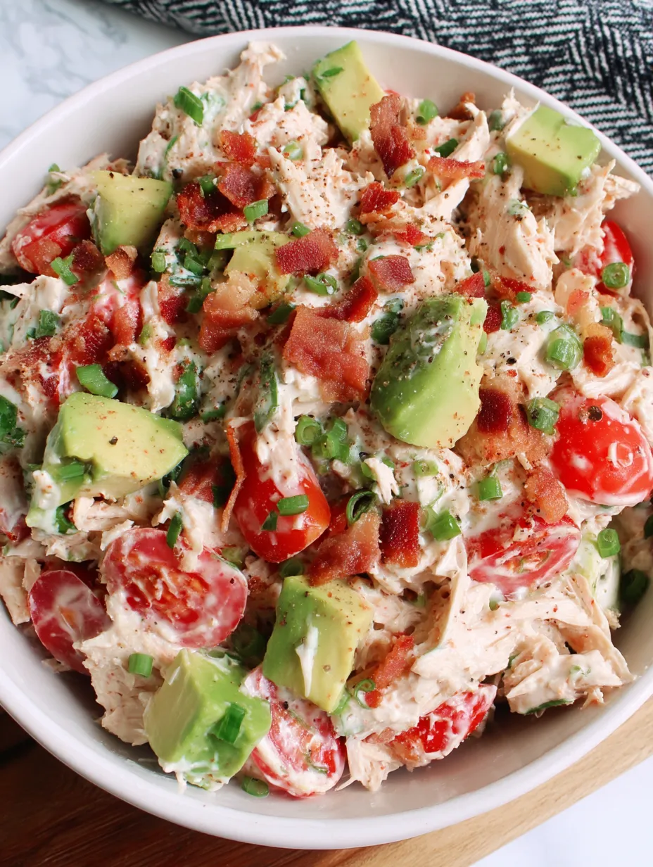 BLT Chicken Salad