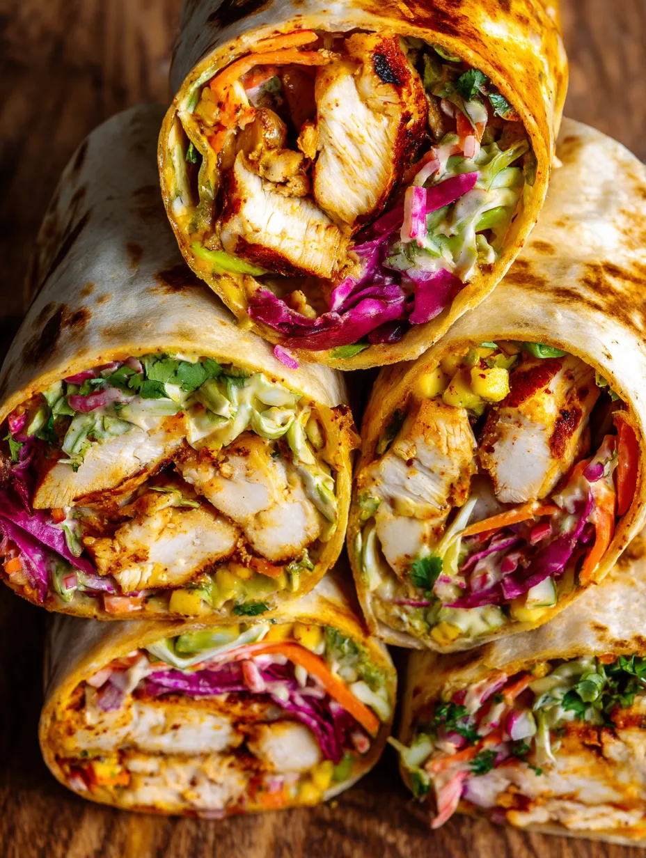 Southwest Chicken Wraps