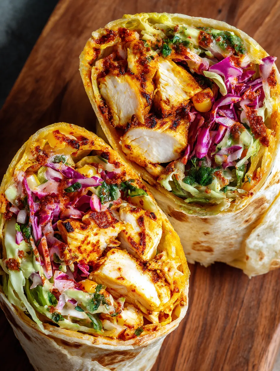 Southwest Chicken Wraps